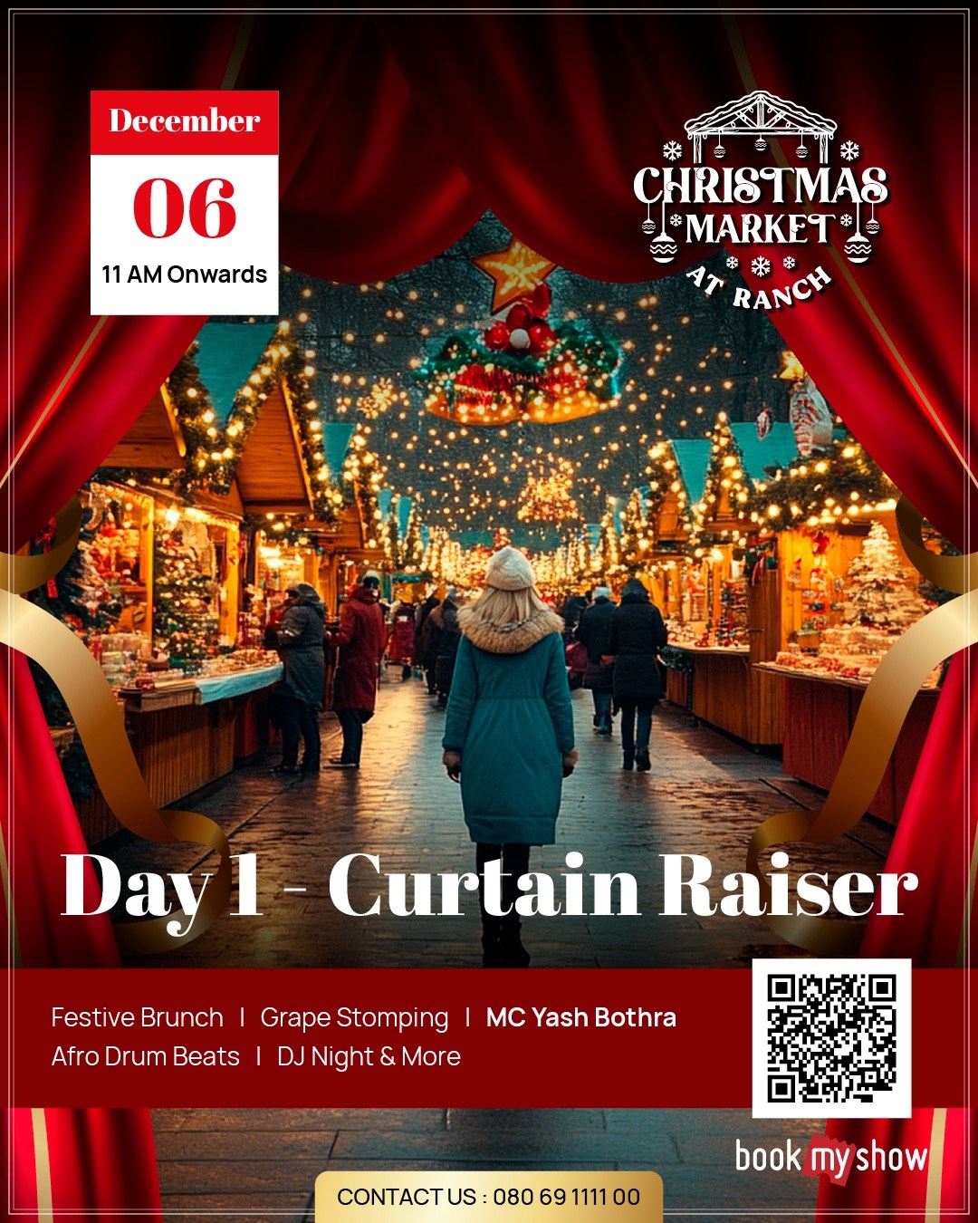 Day 1 - Kick off the magic, our Christmas Market begins!